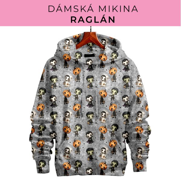 DÁMSKÝ střih - mikina raglán