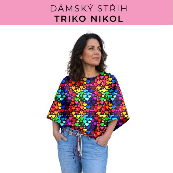 Dámský střih -  triko Nikol