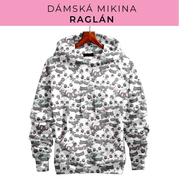 DÁMSKÝ střih - mikina raglán