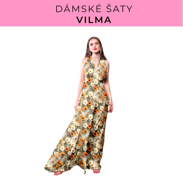 DÁMSKÝ střih - šaty Vilma