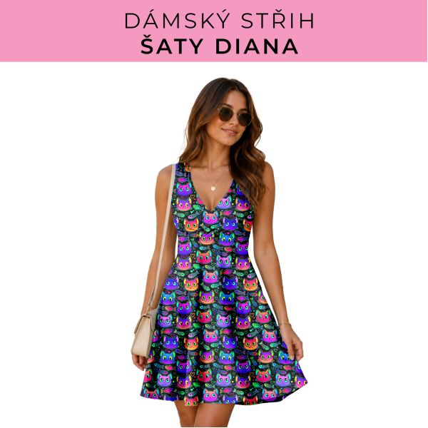 Dámský střih - šaty Diana