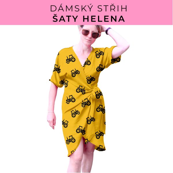 Dámský střih na šaty  Helena