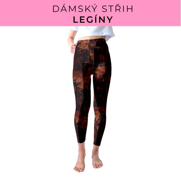 DÁMSKÝ střih - legíny SPORT - SLIM FIT