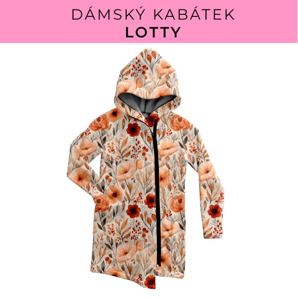 DÁMSKÝ střih - Kabátek Lotty