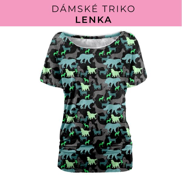 DÁMSKÝ střih - Triko Lenka