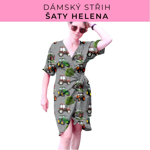 Dámský střih na šaty  Helena