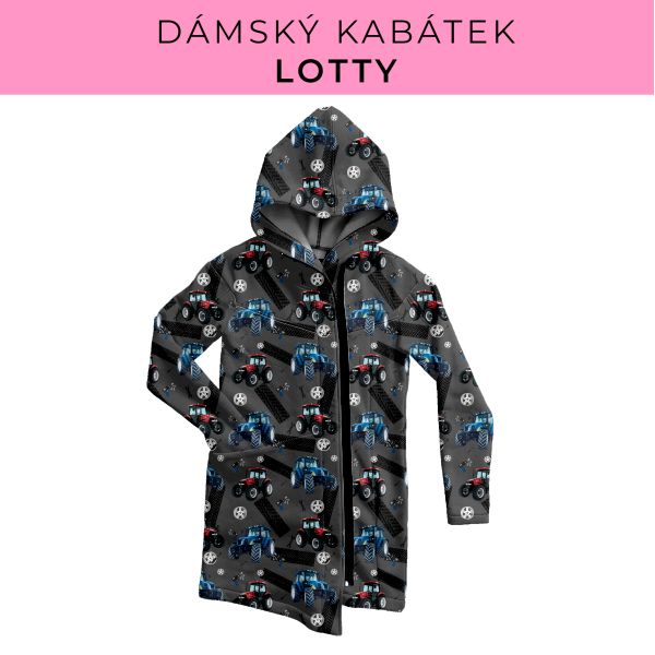DÁMSKÝ střih - Kabátek Lotty