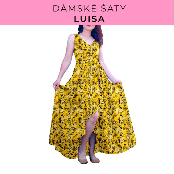 DÁMSKÝ střih - šaty Luisa