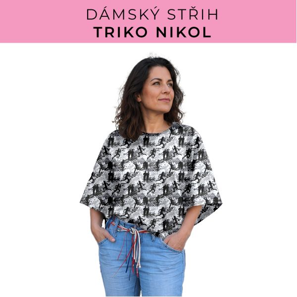 Dámský střih -  triko Nikol