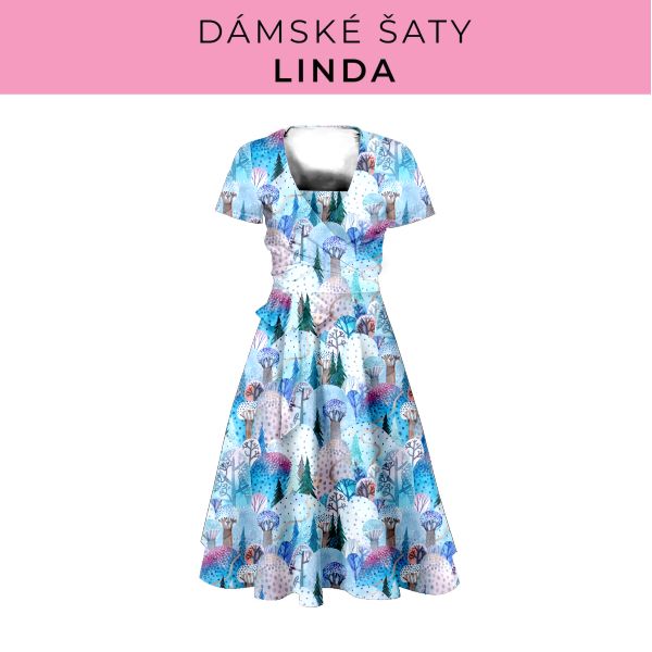 DÁMSKÝ střih - šaty Linda