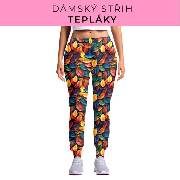 DÁMSKÝ střih - tepláky