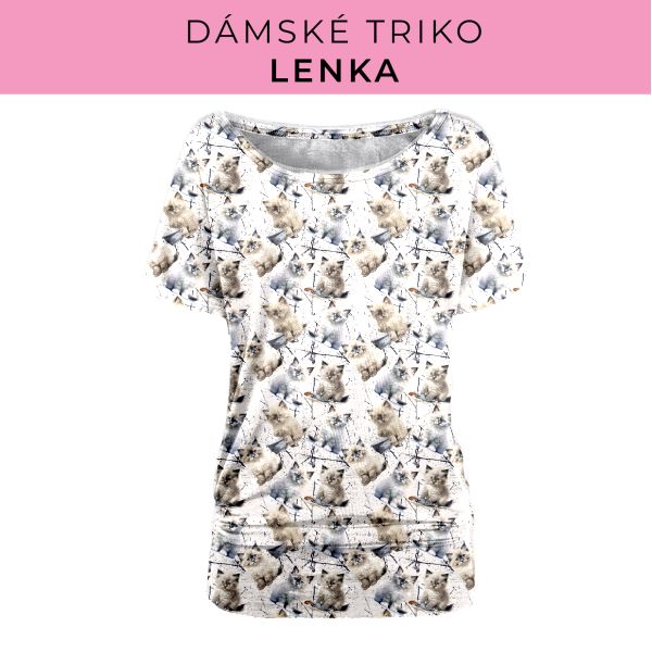 DÁMSKÝ střih - Triko Lenka