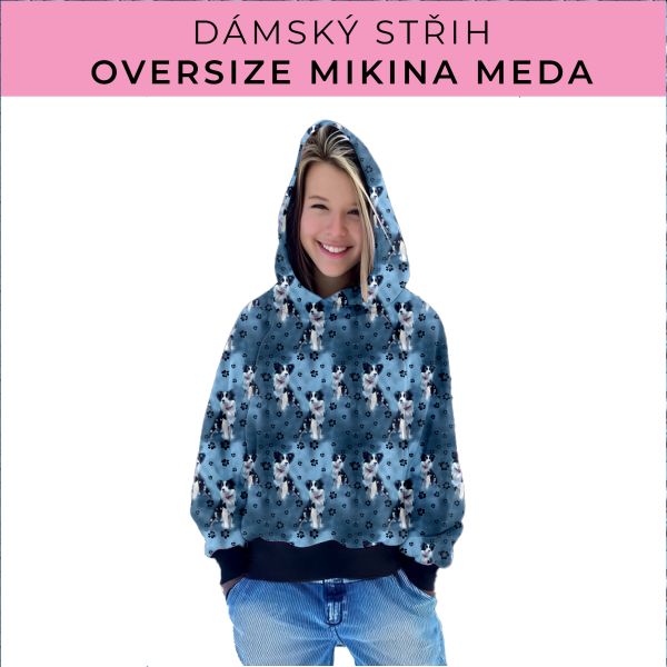 Dámský střih - mikina Meda