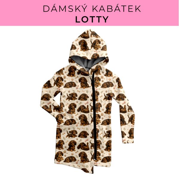 DÁMSKÝ střih - Kabátek Lotty