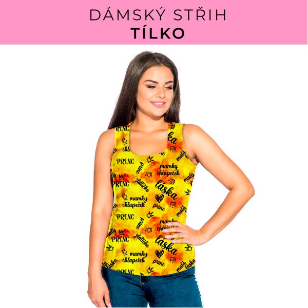 DÁMSKÝ střih - Tílko a kalhoty 