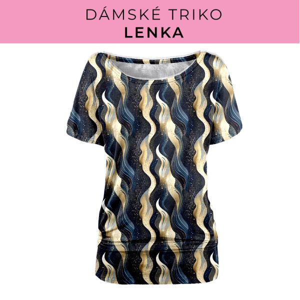 DÁMSKÝ střih - Triko Lenka