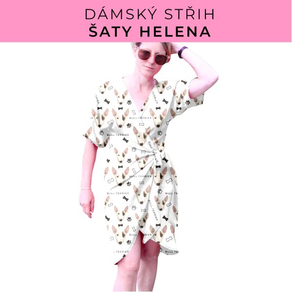 Dámský střih na šaty  Helena