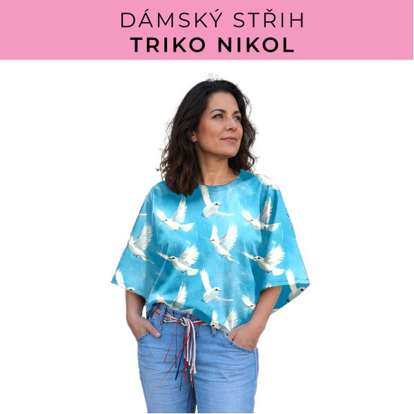 Dámský střih -  triko Nikol