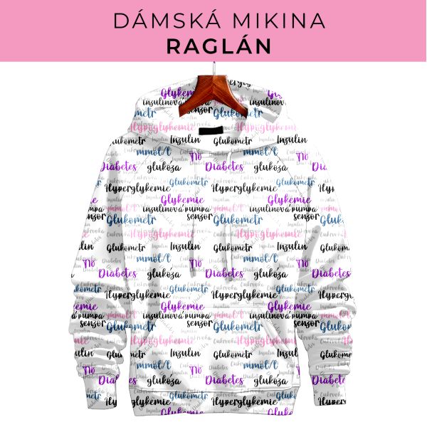 DÁMSKÝ střih - mikina raglán