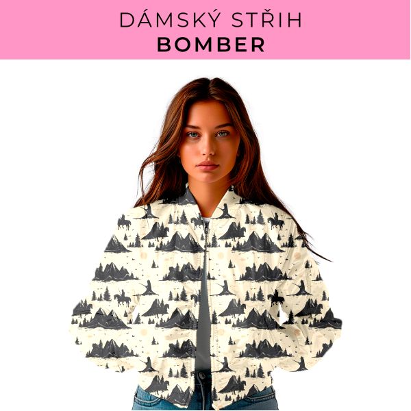 DÁMSKÝ střih - Bomber