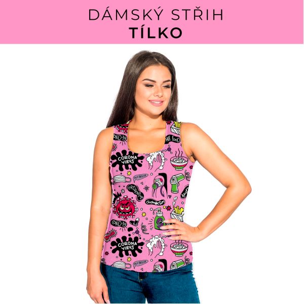 DÁMSKÝ střih - Tílko a kalhoty 