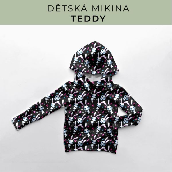 DĚTSKÝ střih - Mikina Teddy