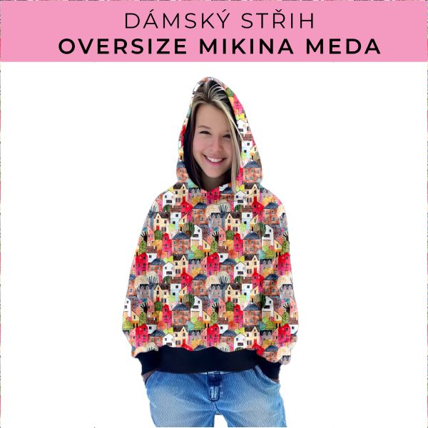 Dámský střih - mikina Meda