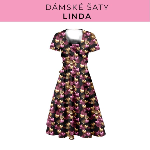 DÁMSKÝ střih - šaty Linda