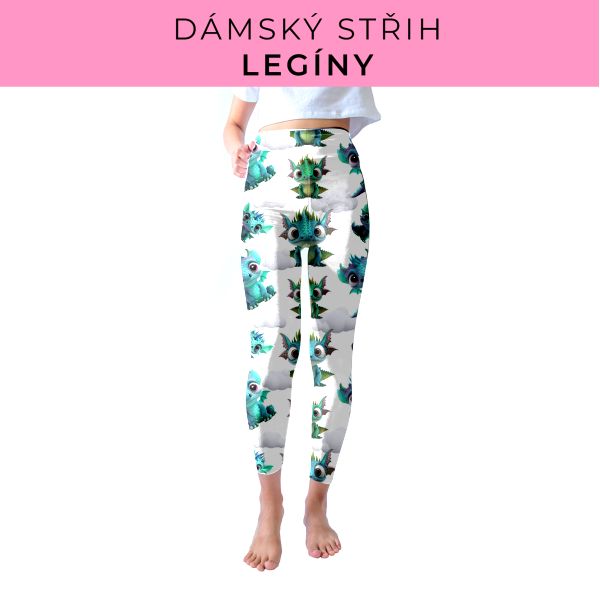 DÁMSKÝ střih - legíny SPORT - SLIM FIT