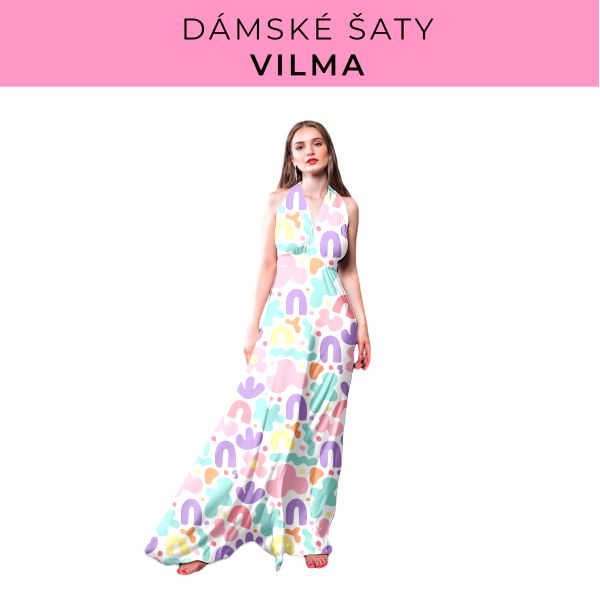 DÁMSKÝ střih - šaty Vilma