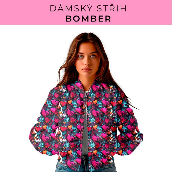 DÁMSKÝ střih - Bomber