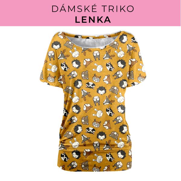 DÁMSKÝ střih - Triko Lenka