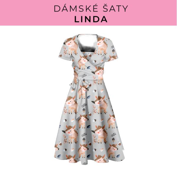 DÁMSKÝ střih - šaty Linda