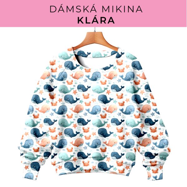 DÁMSKÝ střih - mikina Klára