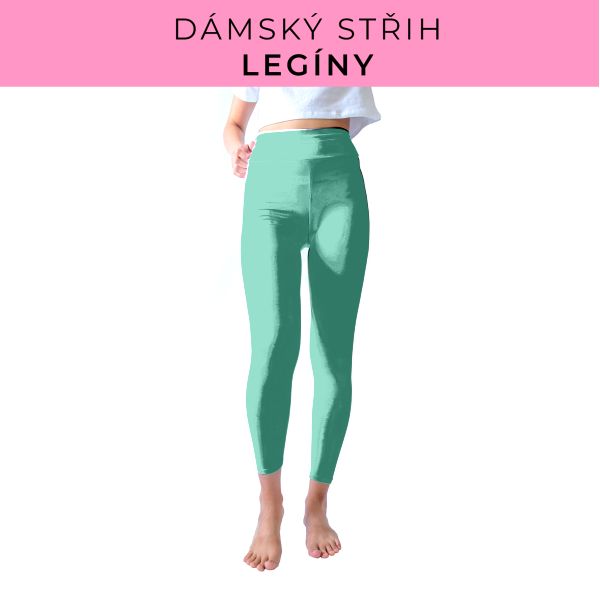 DÁMSKÝ střih - legíny SPORT - SLIM FIT