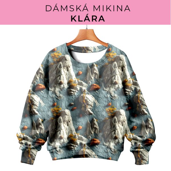 DÁMSKÝ střih - mikina Klára