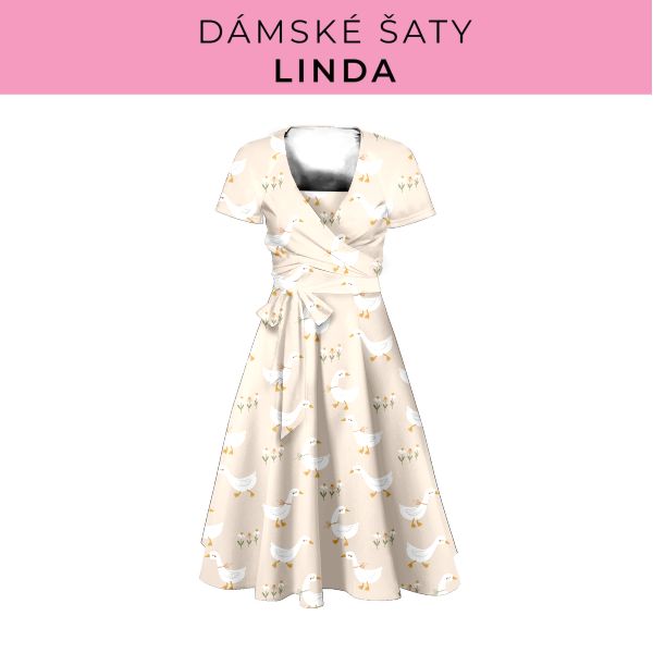 DÁMSKÝ střih - šaty Linda