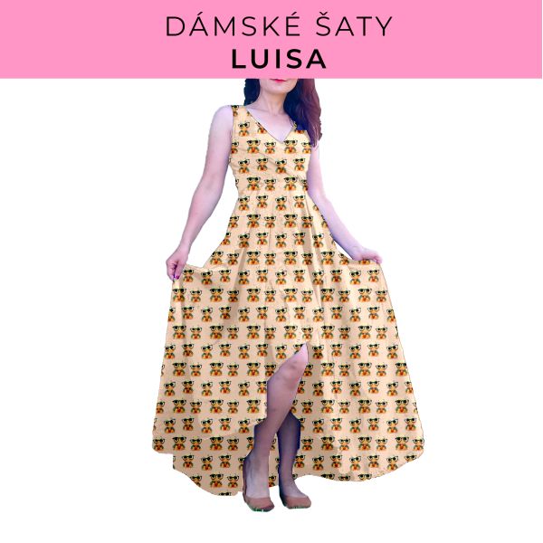 DÁMSKÝ střih - šaty Luisa
