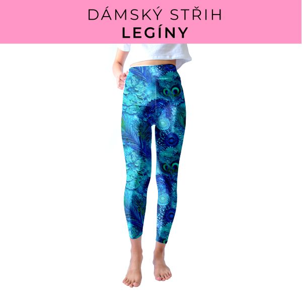 DÁMSKÝ střih - legíny SPORT - SLIM FIT
