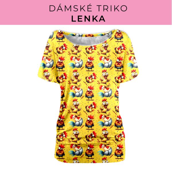 DÁMSKÝ střih - Triko Lenka