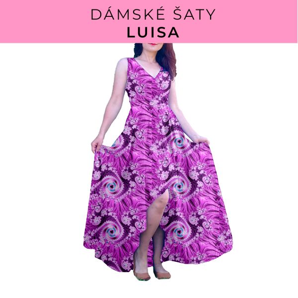 DÁMSKÝ střih - šaty Luisa