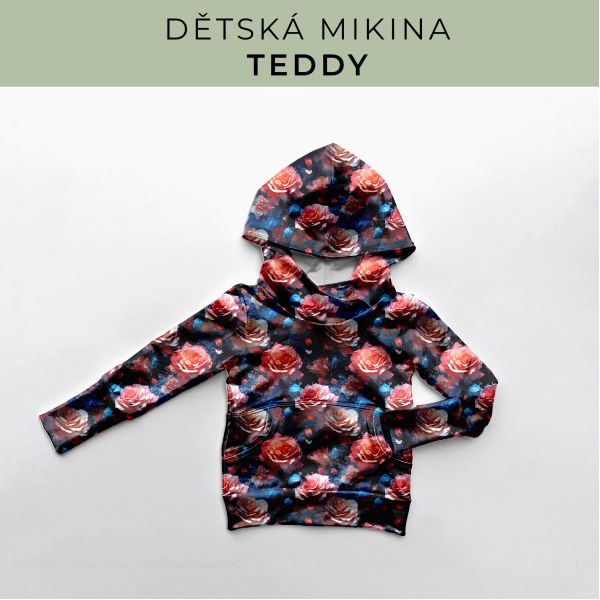 DĚTSKÝ střih - Mikina Teddy