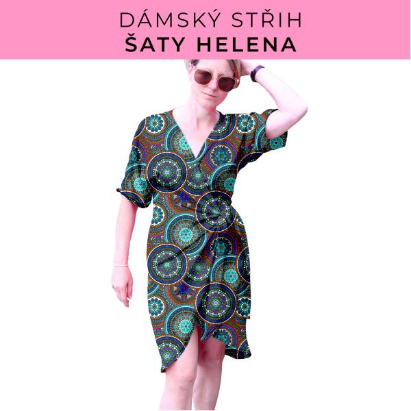 Dámský střih na šaty  Helena