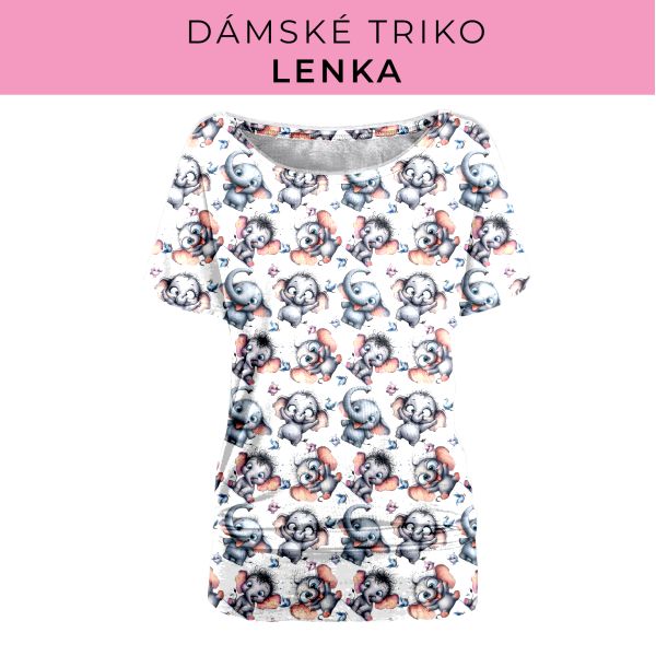 DÁMSKÝ střih - Triko Lenka
