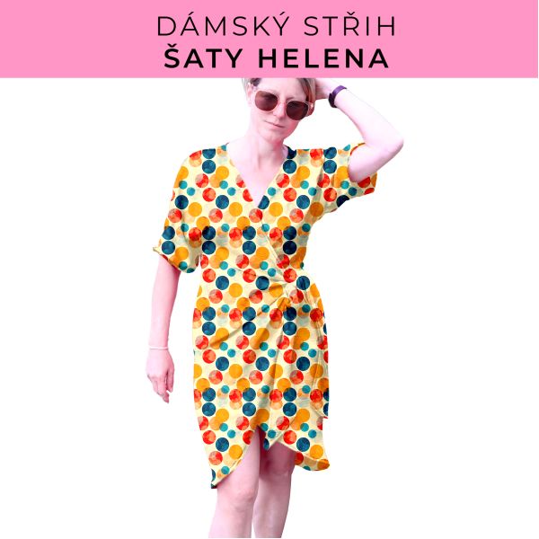 Dámský střih na šaty  Helena