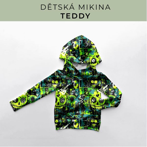 DĚTSKÝ střih - Mikina Teddy