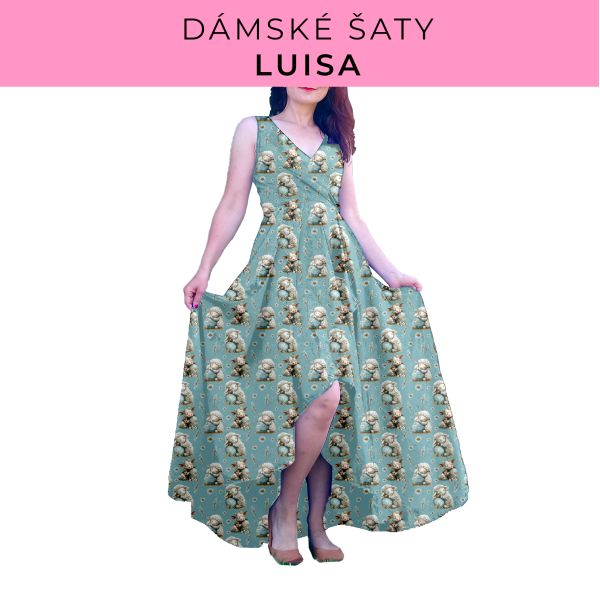 DÁMSKÝ střih - šaty Luisa
