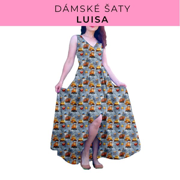 DÁMSKÝ střih - šaty Luisa
