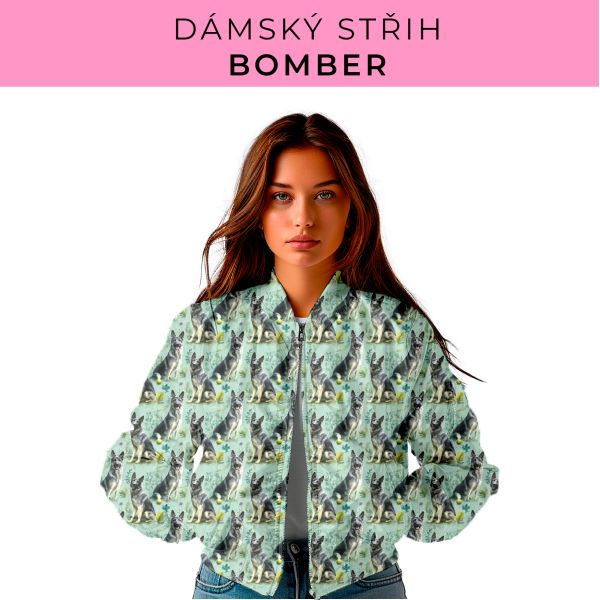 DÁMSKÝ střih - Bomber