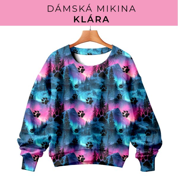 DÁMSKÝ střih - mikina Klára